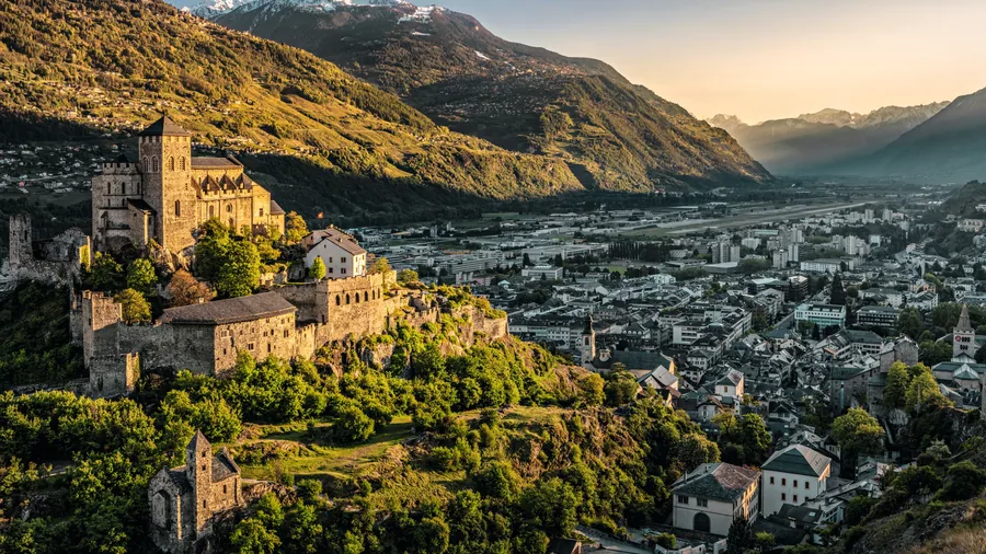 Sion, capitale du Valais